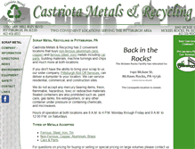 Tablet Screenshot of castriotametals.com